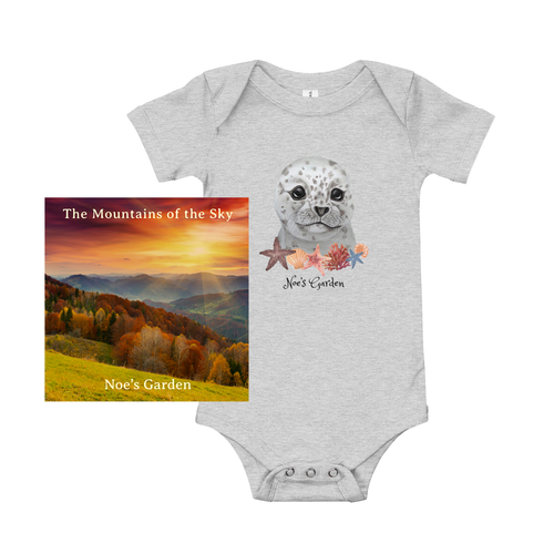 Mountains of the Sky Baby Bundle - Digital Album + Onesie (Assorted Colors)