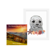 Load image into Gallery viewer, Mountains of the Sky - Digital Album + Little Seal Framed Portrait