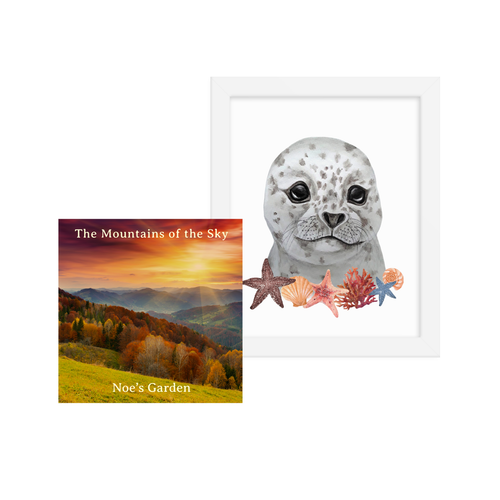 Mountains of the Sky - Digital Album + Little Seal Framed Portrait