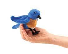 Load image into Gallery viewer, Bluebird Finger Puppet by Folkmanis