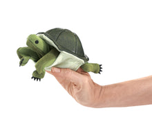 Load image into Gallery viewer, Turtle Finger Puppet by Folkmanis