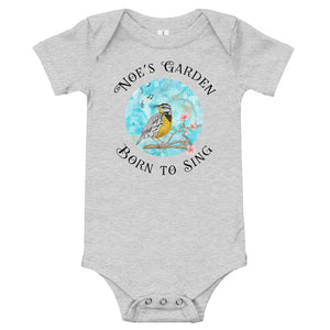 Born to Sing Onesie, Short Sleeves - Assorted Colors