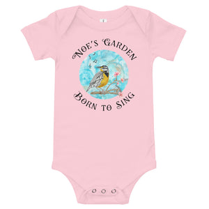 Born to Sing Onesie, Short Sleeves - Assorted Colors